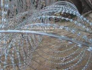 Диаметр катушки Зигзагообразный бритвенный колючая проволока