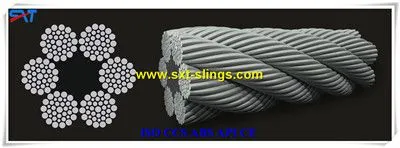 Galvanized Steel Wire Rope With Multi Layers 6*19+FC photo-2