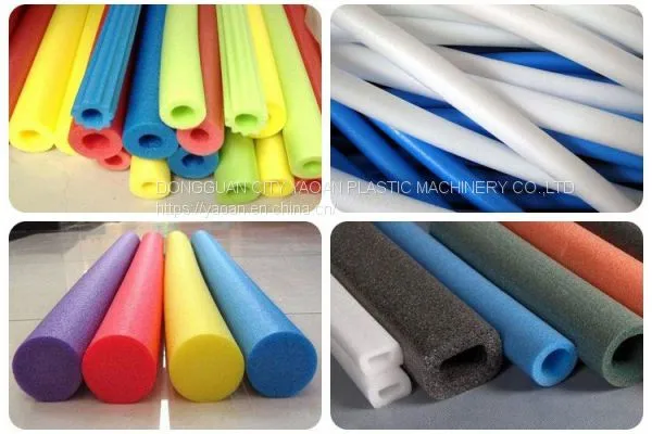 PE Foam Pipe, Tube, Solid Rod, Net Extrusion Production Line, CE Certificated, ISO 9001 photo-2