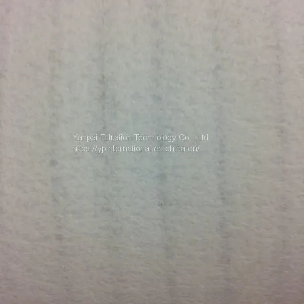 PET/PE/polyester Needle Punched Felt With Linear Antistatic Fibre