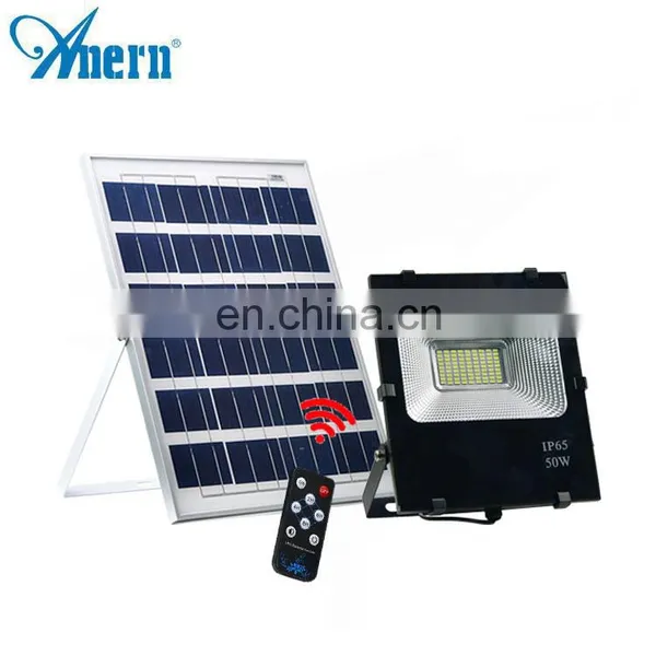 Anern Best Selling IP65 150w Outdoor Solar Led Flood Light