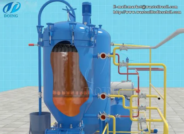 Black Engine Oil Refinery Machine,black Motor Oil Distillation Plant.black Lubrication Oil Recycling Plant photo-4