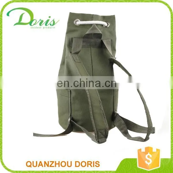 10% off Promotional Travel Sport Custom Canvas Drawstring Backpack photo-4