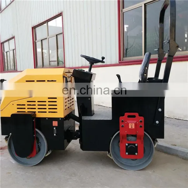 1T Double Drum Hydraulic Vibration Road Roller Compactor photo-6