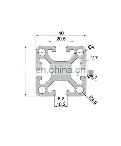 SHENGXIN Anodized V-Slot Aluminum Profile photo-2