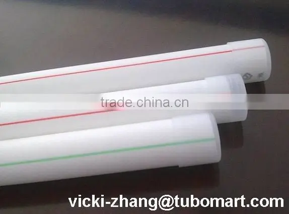 PPR Pipe Factory PPR Composite Pipe, Glass Fiber PPR Pipe for Hot Water High Pressure photo-2