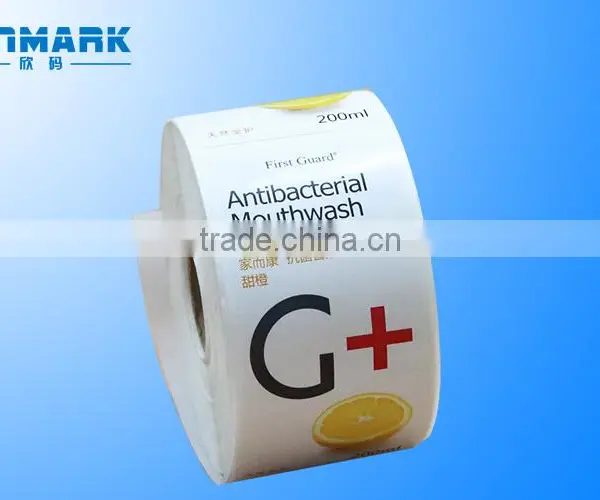 Packaging Adhesive Paper Sticker Printing / Custom Printed Labels Sticker / Water Bottle Label Sticker photo-4