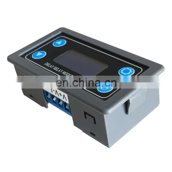 DC12V LED Digital Time Delay Relay Module Programmable Timer Relay Control Switch Timing Trigger Cycle With Case for Indoor photo-4