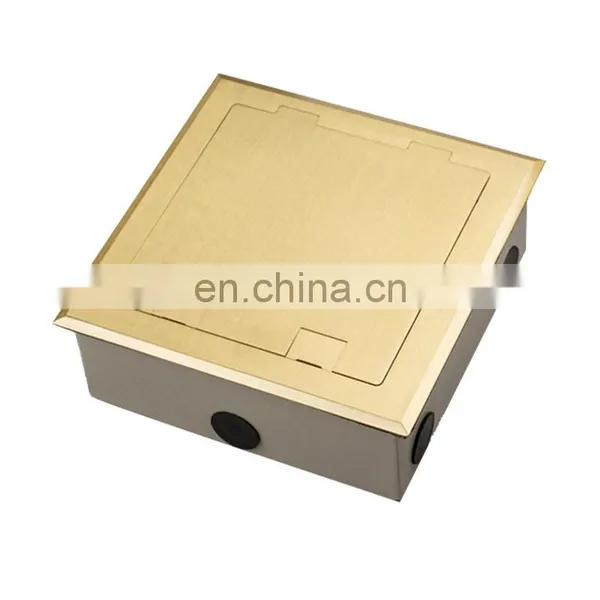 JS Technology Socket XLR Vga Rca Audio Cable Power Floor Outlet Box photo-3