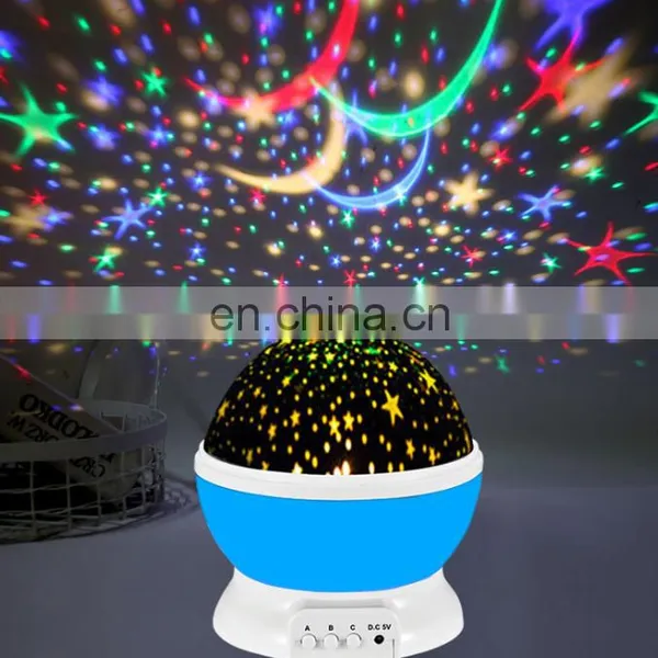 Factory Price Star Night Light for Living Room Bedroom Rotating Cosmos Star Light Projector photo-4