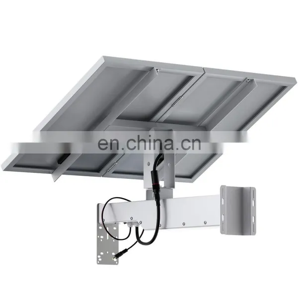 Solar System Off-grid Energy Storage System Lithium Battery for Home Farm Island Outdoor 4G Router Lighting Surveillance Camera photo-2