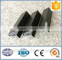 Black Anodized for Aluminium Solar Frame Profile