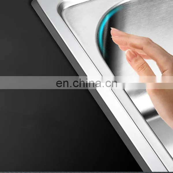 Hot Sales Custom Design Restaurant Kitchen Sink Double Bowl Commercial Stainless Steel Kitchen Sink photo-3