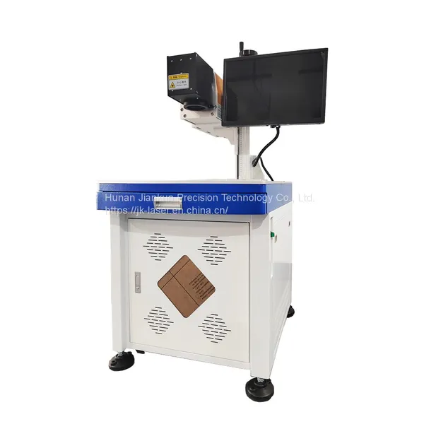 JKL-3D-100-I Turkish English Korea English Multi Language Control Interface Desktop High Stability Precision 3D Fiber Laser Engraving Machine for Metal