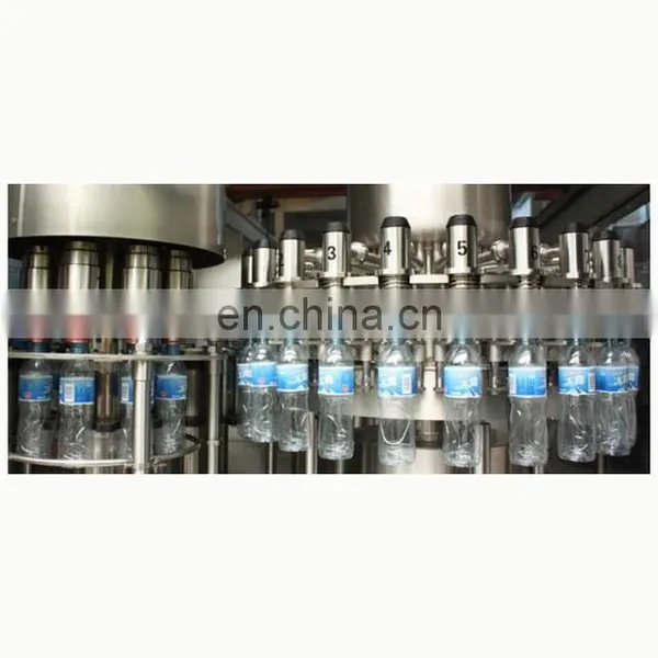 2019 Low Price Automatic Liquid Mineral /Spring /Drinking/ Pure Water Pet Bottle Line Plant Filling /Bottling/Packing Machine photo-5
