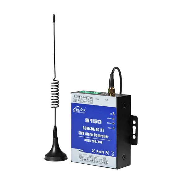 GSM 3G 4G SMS Remote Controller Alarm With 8DI 2DO USB for Buildings and Real Estate photo-2