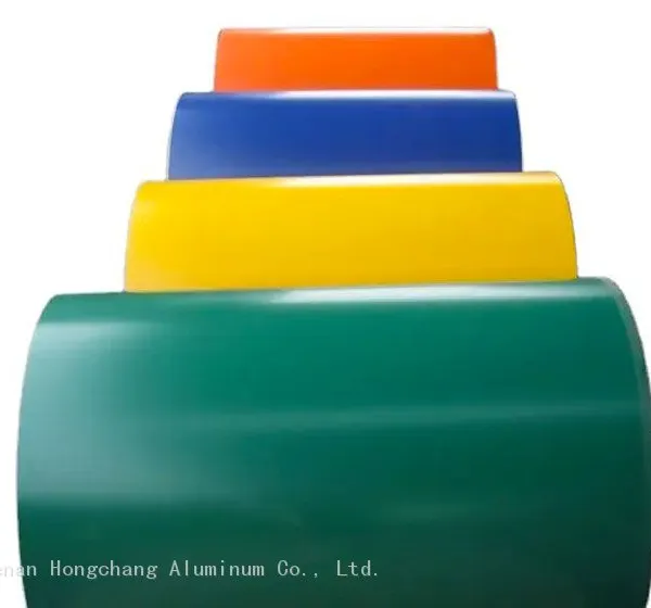 PE PVDF Color-coated Aluminum Coil 1100 3003 5052 5083 Construction/Transportation/Packaging Aluminum Alloy Coil photo-3