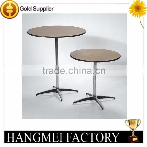 Hotel Folding Wood Bar Table photo-3