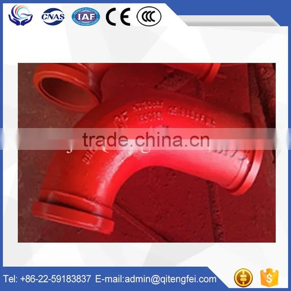 DN125xR275x90D Concrete Pump 90 Degree Casted Elbow photo-2