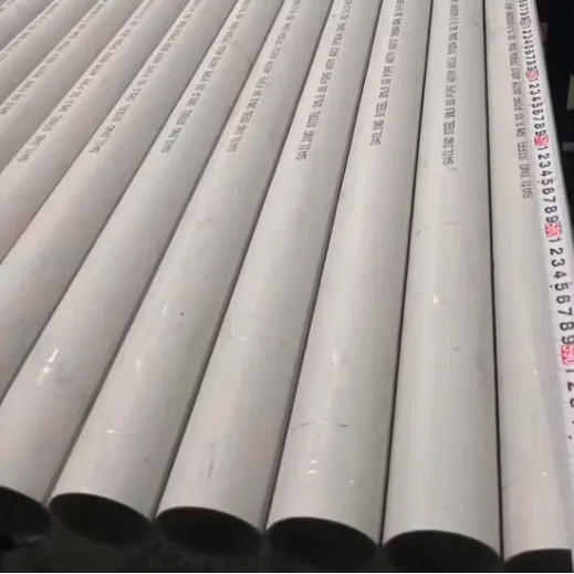 ASTM A312 Ss Tp 201 304 316 Sch40 Sch80 Decorative Ponlished Seamless Stainless Steel Pipe Tube Round Bolier Alloy photo-5