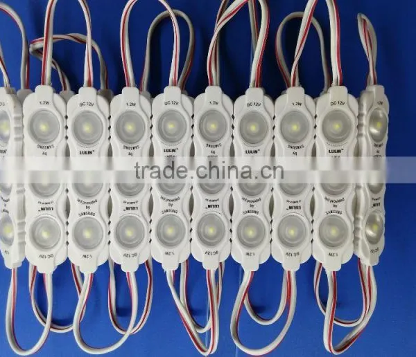 Expresschina 3 Chips SMD 2835/5050/5630/5730/3535 LED Module With Big Round Optical Lens photo-3