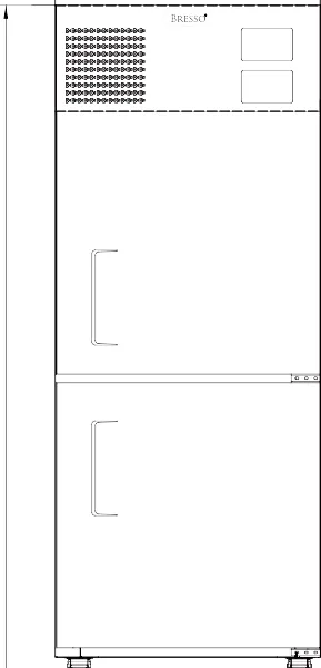 Bresso Refrigerator HBLG-2036 photo-4
