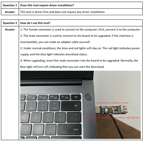 JL Chips Forced Download Tools 4.0 Updater Full Series JieLi Bluetooth Chips Programmer MCU Development IC Burner USB Serial Port Debug Upgrade Dongle photo-3