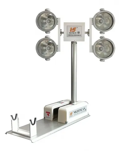 Vehicle Mounted LED Light Tower for Road Construction & Nighttime Maintenance