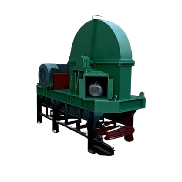 The Disc Chipper Can Cut 40cm Logs Into 3-5 cm Chips at a Time Large Wood Disk Chipper