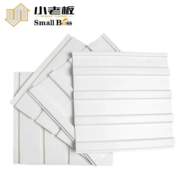 Fireproof & Waterproof Pvc Slatwal Panel for Garage Wall photo-2