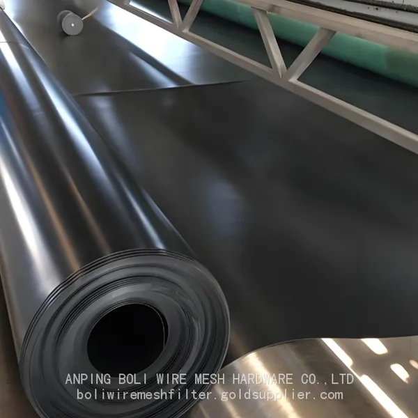 Custom Thickness HDPE Geomembrane Aquaculture Liner for Fish Shrimp Crab Culture Ponds Non-toxic Impermeable Waterproof Membrane BOLI