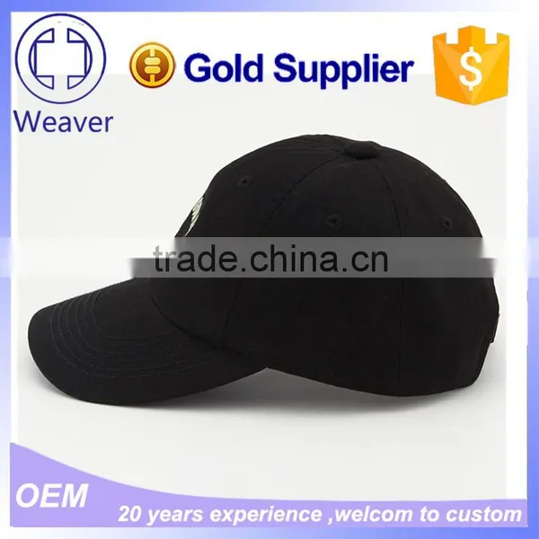 Custom 100% Cotton Flat Embroidery Logo Baseball Cap photo-3