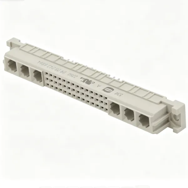 HARTING 09032426864 DIN 41612 M-Flat 48 Contacts Female PCB Backplane Rectangular Connector
