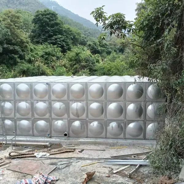 Cost Effective Hot Dip Galvanized Steel Modular Water Tank for Industrial Water Reserve photo-5