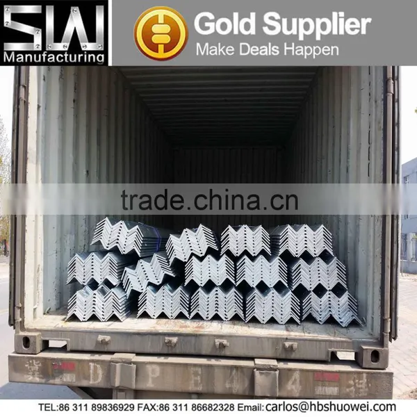 Galvanized Angle Iron, Equal Iron Angle With Holes photo-3
