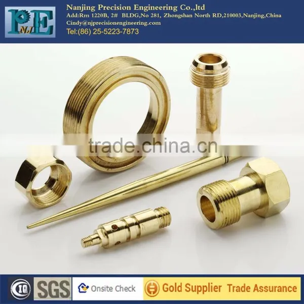 Good Precision Custom Cnc Machining Brass Motor Spare Parts photo-3