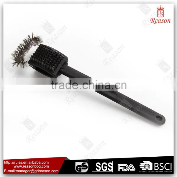 Long Handle BBQ Copper Wire Cleaning Brush