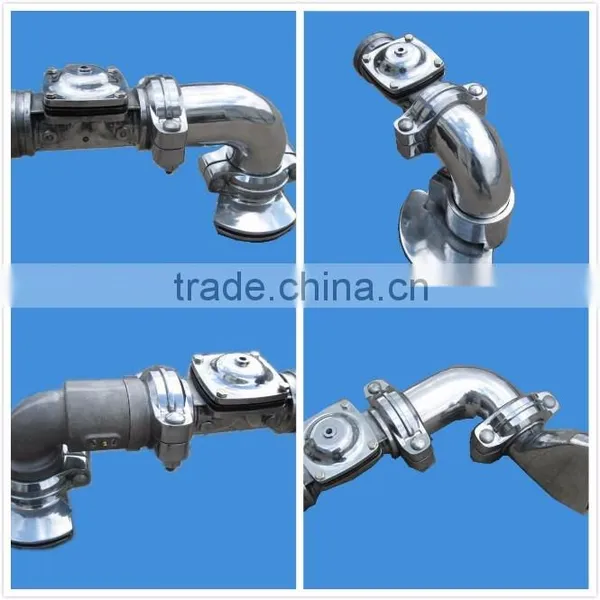 3 Inch 90 Degree Grooved Aluminum Painted or Polished Pipe Elbow for Water Truck Pipe Fittings photo-5