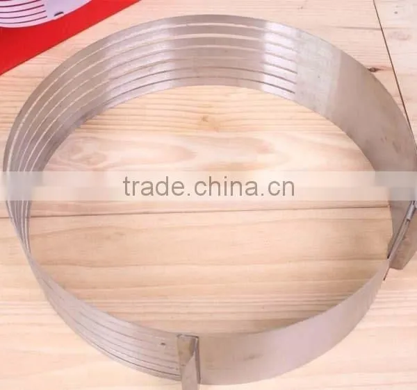 YangJiang Factory Manufature High Quality Big Size Stainless Steel Round Cake Mold photo-2