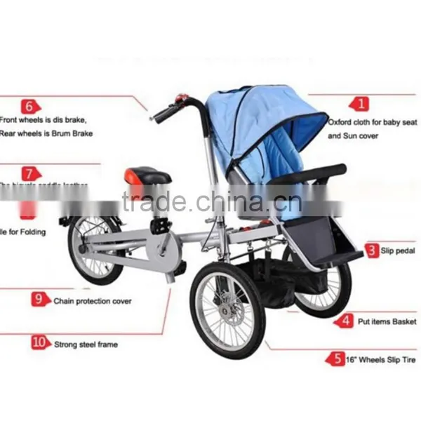 Enjoy Life Happy Time Mother Baby Stroller Bike photo-6
