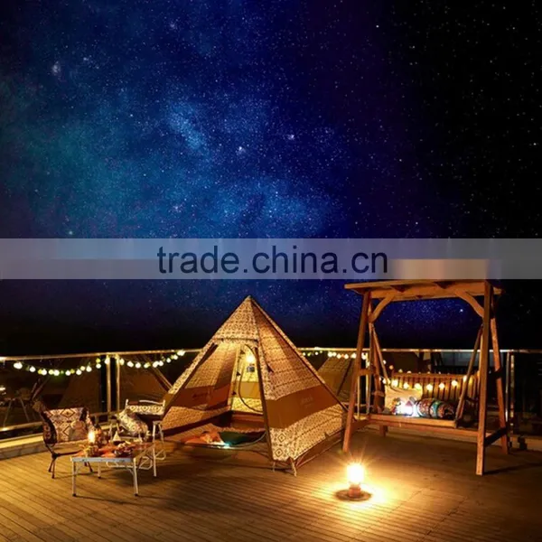Camping Bell Folding Mosquito Net Play Garden Family Luxury Hotel Rooftop Outdoor Large Canvas Tent photo-5