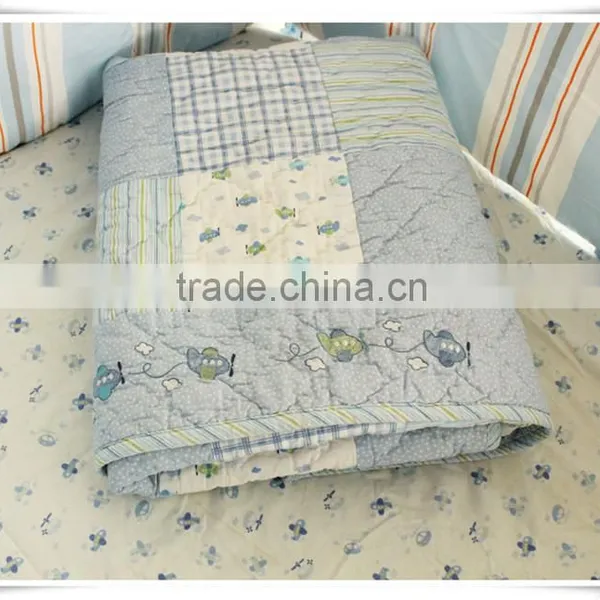 100% Cotton Baby Quilt Applique Embrodidery photo-3