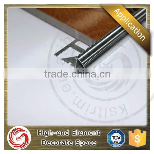 Customers First Silver Bullnose/square 6063 Aluminum Ceramic Corner Tile Trim photo-5