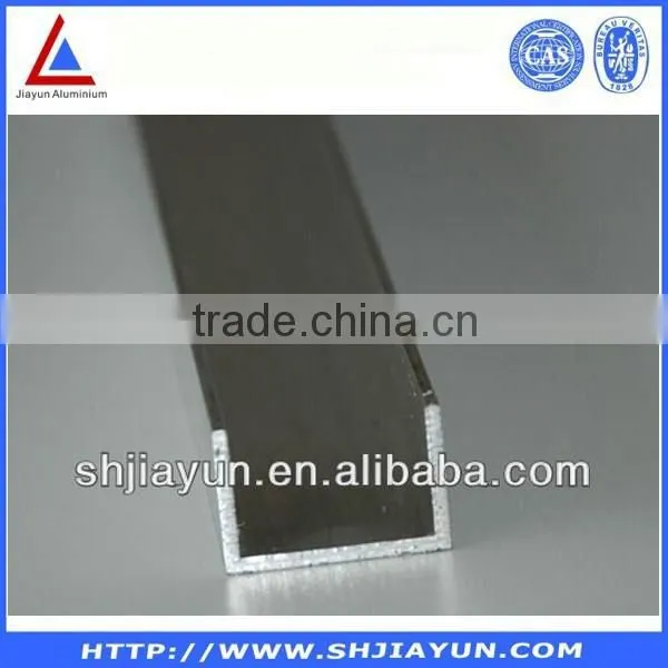 Aluminium u Profile With Custom Deep Processing