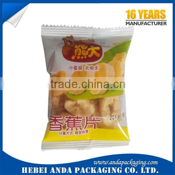 Banana Chips Packaging/apple Chips Bag/nuts Plastic Packaging /snack Bags and Film in Roll photo-2