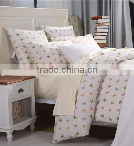 Luxury 4 Pcs 40S 16mm Jacquard 100% Mulberry Silk Bedding Set photo-3