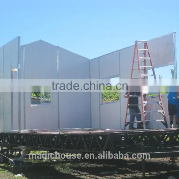 Newest Designed Office/Steel Prefab House/Trade Assurance Container Relax Room/ Prefabricated Beach Home photo-3