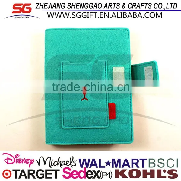 Customized Felt Cover Cartoon Notebook photo-3