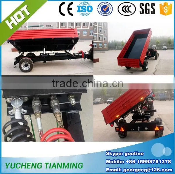 Farm Machines Hydraulic Dump Trailer for Tractor photo-6