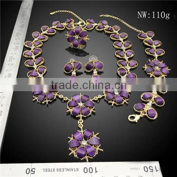 Gold 18k Jewelry Set,elegant Costume Jewelry Set,young Fashion Jewelry photo-2